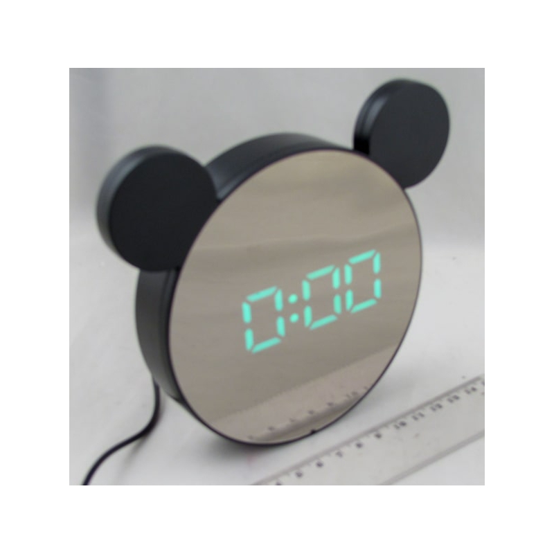 Часы-будильник электронные DS-6095 (зеленые цифры)