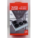 Сетевой удлинитель 4роз.+ 2USB CX-U214 2,4A 1,8м с выключат. ??