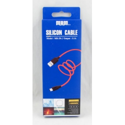Кабель TYPE-C 1м MR-29-TC красный силиконовый??