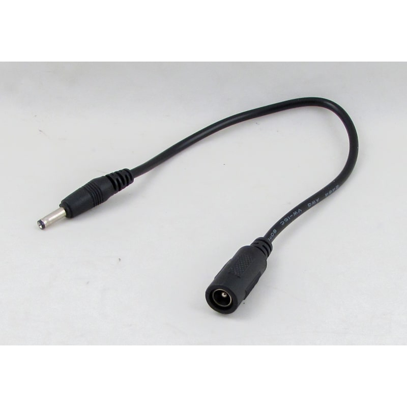 Переходник с толст. гнезда на штекер 3,5*1,35mm I4-3