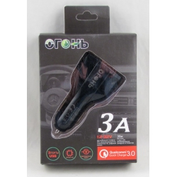 Зарядное устройство  (2 USB,без шн.) 5V 3,5A / 9V 1,8A / 12V 1,5A NM-CC001 1PD 3.0 быстрая зарядка