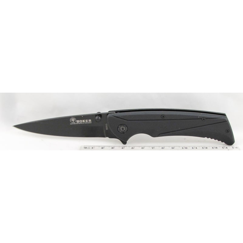 Нож 055 (B-055B) раскладной черный
