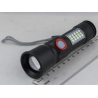 Фонарь светодиодный H-981-P50 (1 мощ+ 6диод., мигалка красн./ син., USB) zoom