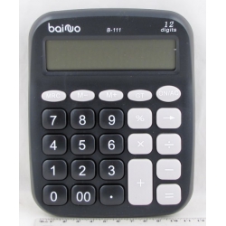 Калькулятор 111 (B-111) 12 разр. большой экран