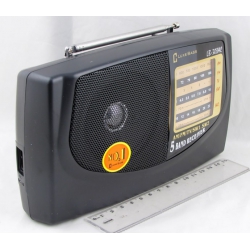 Радиоприёмник LUXE BASS LB-308АС/40 (AC&DC) 5-band сетев./2R20