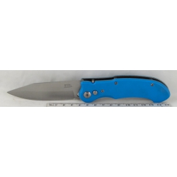 Нож 537 (A-537L) синий выкидной