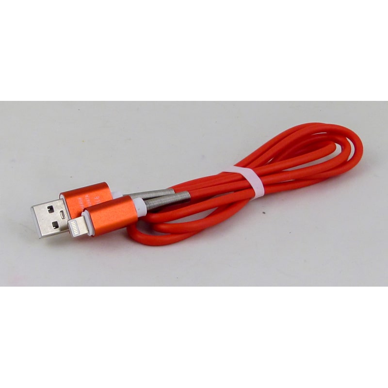 Кабель LIGHTNING 1м M-5-IP красный