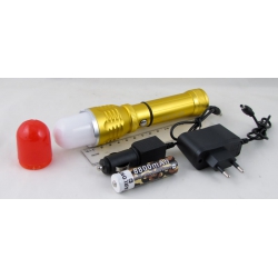 Фонарь светодиодный MX-KK901-XPE золотой Фонарь светодиодный MX-KK901-XPE (1 мощ., акк.+ЗУ) с магнитом, zoom