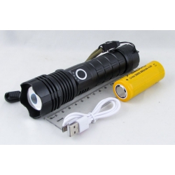 Фонарь светодиодный BL-P919B-P99 (1 мощ., акк.+ шнур microUSB) zoom
