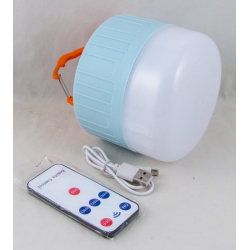 Фонарь для кемпинга YD-1610 (1 больш., встроен. аккум., шнур microUSB) 3 реж. подвесной с пультом