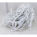 Гирлянда 320L 6*0,6м (шторки-бахрома) W4-6 уличные белые толстый шнур  