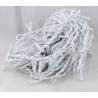 Гирлянда 320L 6*0,6м (шторки-бахрома) W4-6 уличные белые толстый шнур  