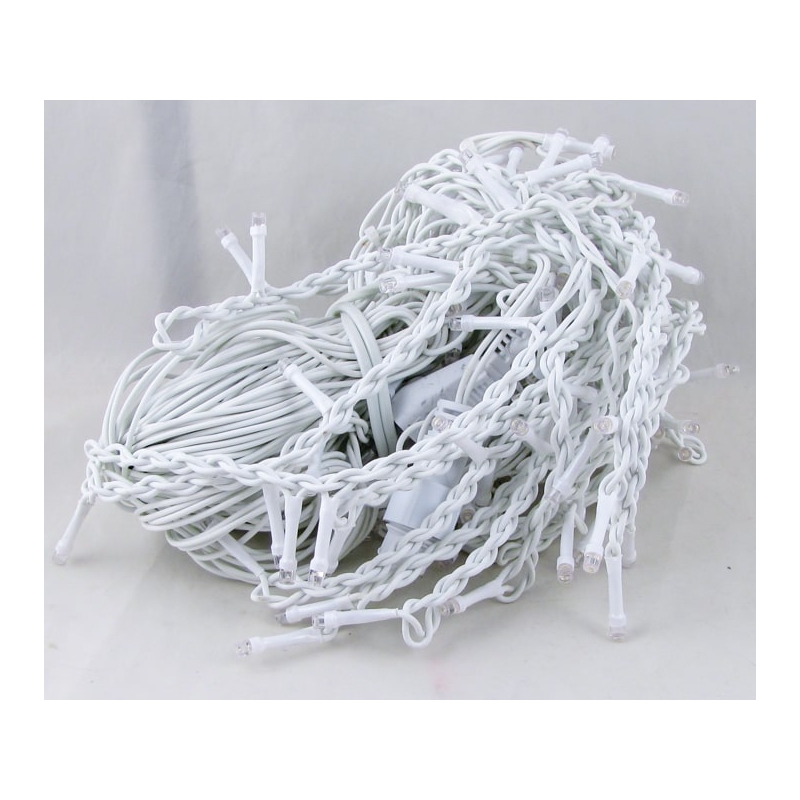 Гирлянда 320L 6*0,6м (шторки-бахрома) W4-6 уличные теплые белые толстый шнур  