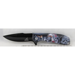 Нож 003 {A-003) раскладной GERBER с рисунком