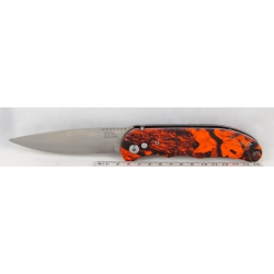 Нож 866A (AC-866A-83) большой выкидной в чехле красный