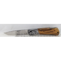 Нож 0017 (FB-0017-1) раскладной с дерев. ручкой