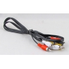 Кабель 3RCA-3RCA 1.2м AV-09