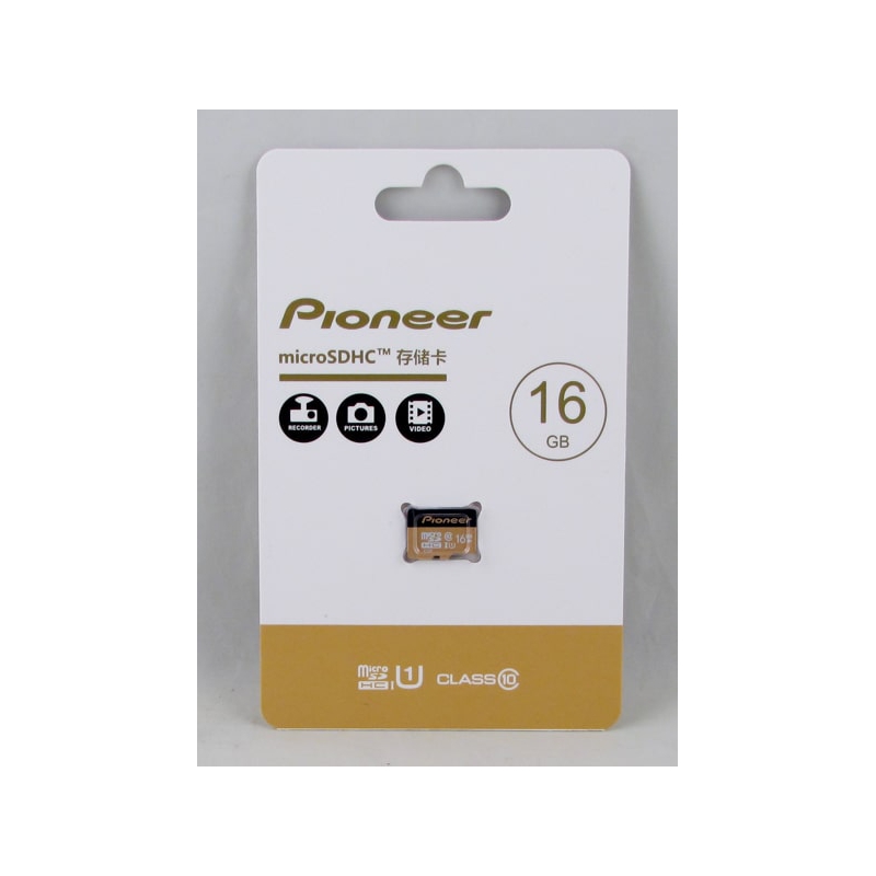 Карта памяти microSD Pioneer 16Gb класс 10