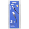 Кабель LIGHTNING MR-31-IP 3,1A 1м черный в короб. 