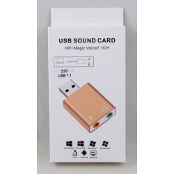Внешняя звуковая карта Z-30 USB 7.1