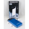 PowerBank 2USB S-1 синий TEXNANO 10000mAh с фонариком