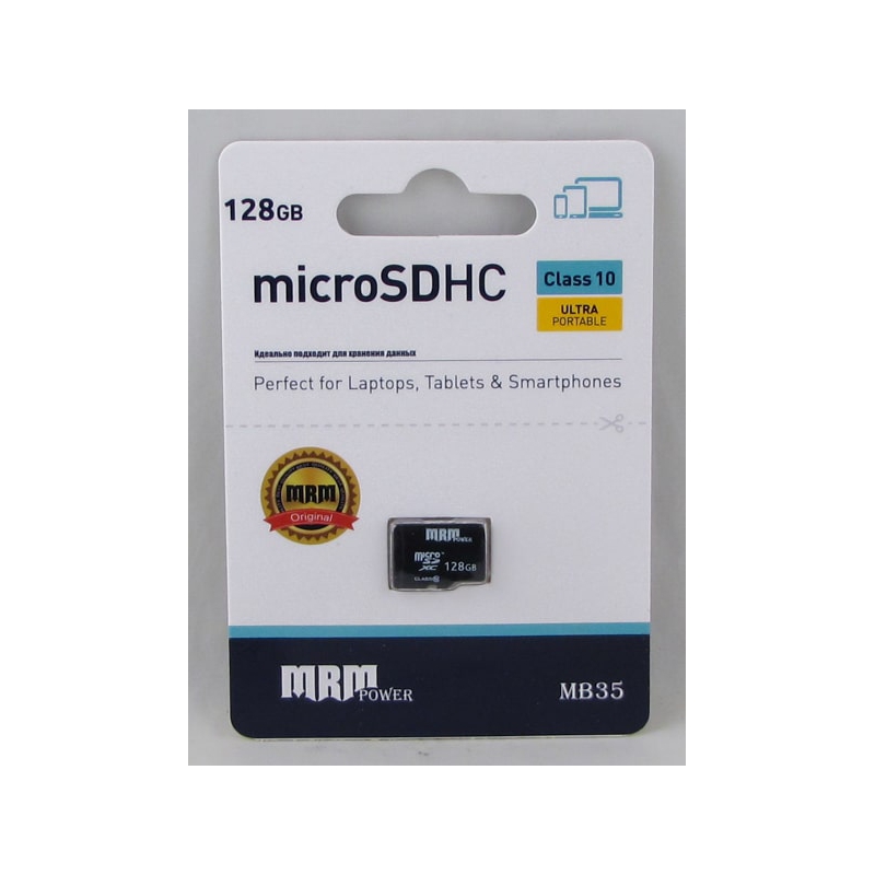 Карта памяти microSD MRM MB-35 128Gb 10Mb/s класс 10