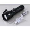 Фонарь светодиодный L-33-TG (1 мощ., акк.+ шнур microUSB zoom