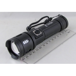 Фонарь светодиодный L-33-P99 (1 мощ., акк.+ шнур microUSB zoom