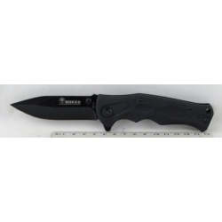 Нож 048 (B-048BS) расклад. BOKER черный