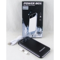 PowerBank 1USB S-1 черный TEXNANO 10000mAh (с насадками 3в1)