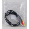 Кабель USB2.0 - 3RCA 1,5м H-135