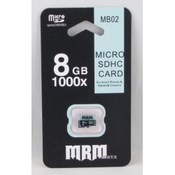 Карта памяти microSD MB-02 8Gb 10Mb/s класс 10