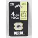 Карта памяти microSD MB-01 4Gb 10Mb/s класс 10