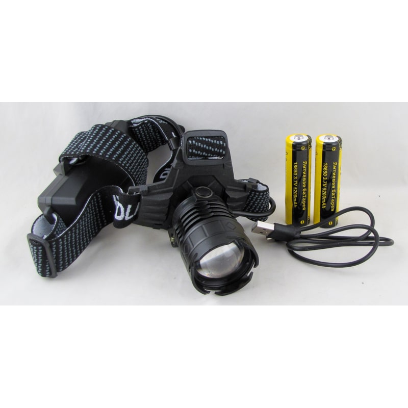 Фонарь головной HT-260-GT100 (1 ярк., 2 акк.+ microUSB) zoom ??