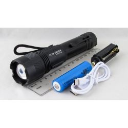 Фонарь светодиодный Z01A-GT100 (1 мощ., акк.+ шнур TYPE-C) zoom