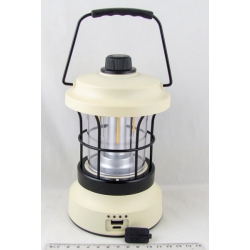 Фонарь для кемпинга - PowerBank YD-1893 (бел.+ желт. шнур TYPE-C) с индикатором