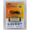 Фонарь головной YEM-35 (1 больш., акк., шнур microUSB) бесконтактный
