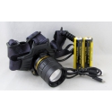 Фонарь головной HT-182-2-TG (1 ярк., 2 акк.+ microUSB) zoom