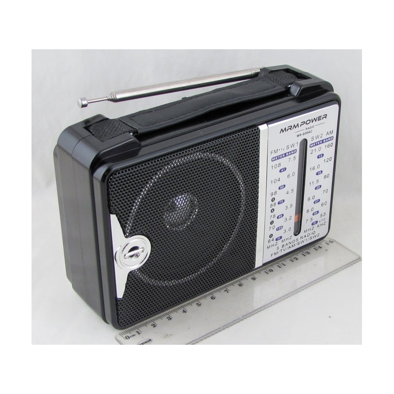 Радиоприёмник MR-606 MRM 4 band (FM 64-108/AMSW1-2) сетев./2R20