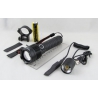 Фонарь светодиодный HD-200-TG (1 мощ., акк.+ шнур TYPE-C) на ружье, zoom