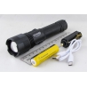 Фонарь светодиодный H-273-GT100 (1 мощ., акк.+ шнур TYPE-C) индикатор, zoom