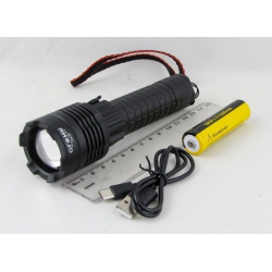 Фонарь светодиодный H-208-P70 (1 мощ., акк.+ шнур TYPE-C) zoom