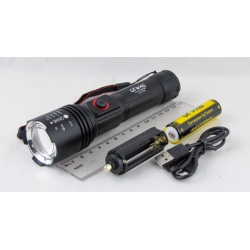 Фонарь светодиодный H-215-P99 (1 мощ., акк. + шнур TYPE-C) zoom ??