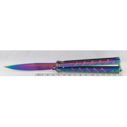 Нож бабочка раскладной 15 (TT-Y15) цветной