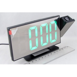 Часы-будильник электронные VST-896-4 проекционные (ярко-зелен. цифры)
