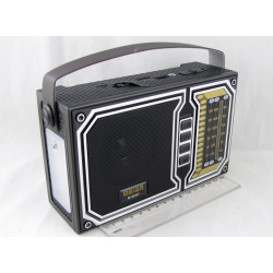 Радиоприёмник M-561BT (FM/AM/SW) USB, TF встр. акк.18650/2R20, шнур TYPE-C, фонарик, Bluetooth