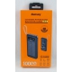 PowerBank 1USB BY-13 черный 10000mAh TYPE-C/Micro/Lightning/USB 4в1 дисплей, фонарик, солнечная бата