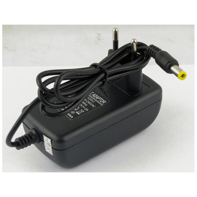 Блок питания (12V 2A) №1220C толст. шт. (5,5*2,1)