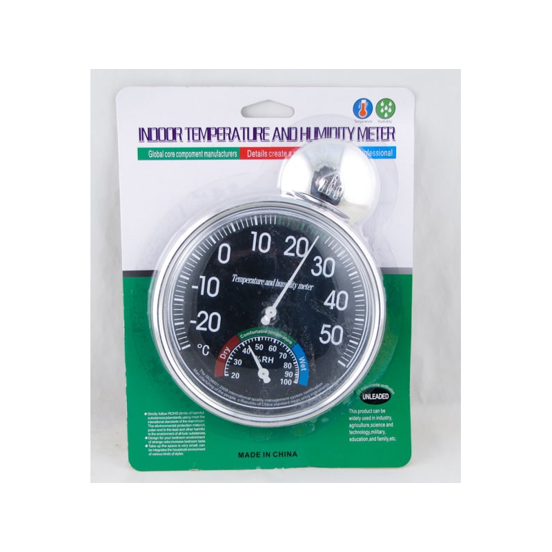 Термом.+ гигрометр стрелочн. TH-101B черный