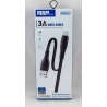 Кабель SAMSUNG 1м MR-85-V8 3A черный в короб.
